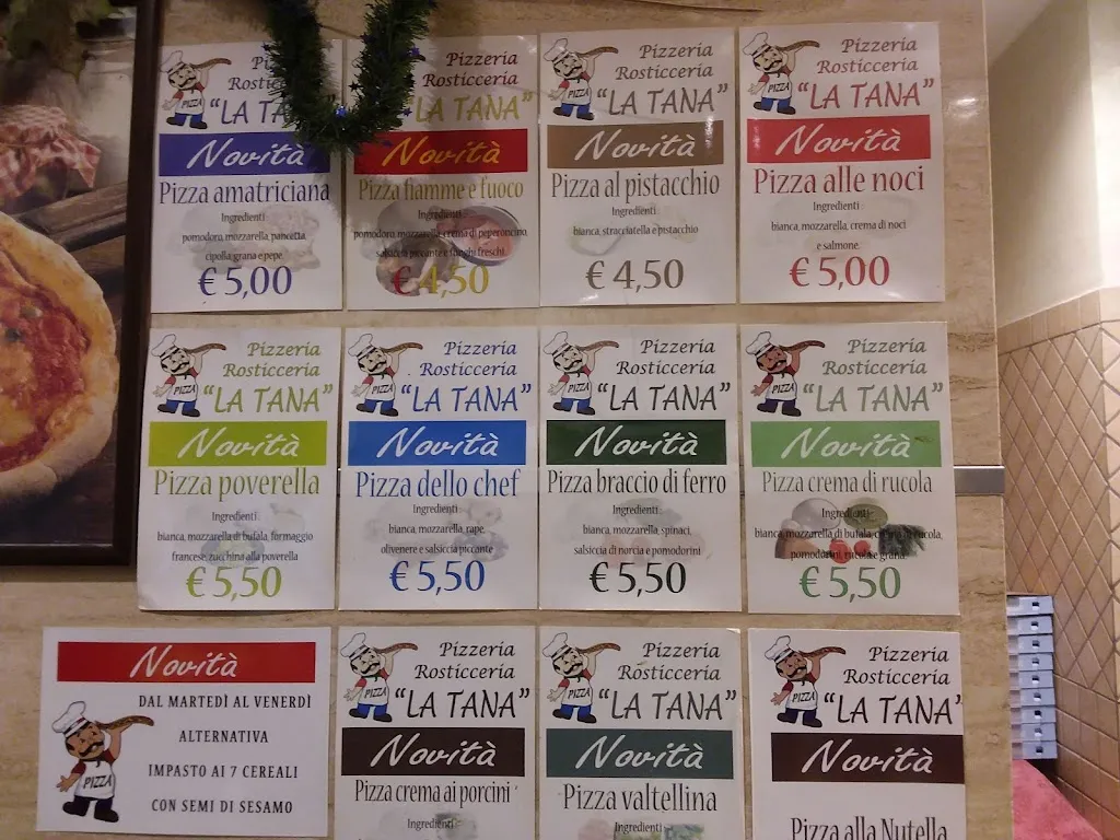 Menu_La Tana_Palo del Colle_image_3