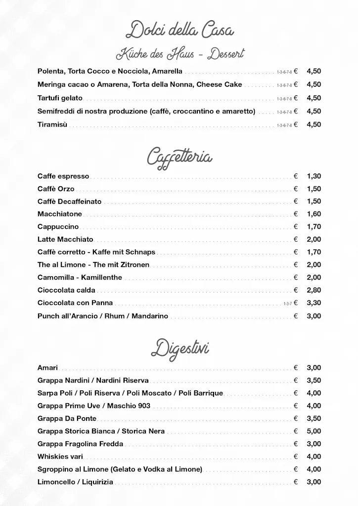 Menu_Ristorante Pizzeria 