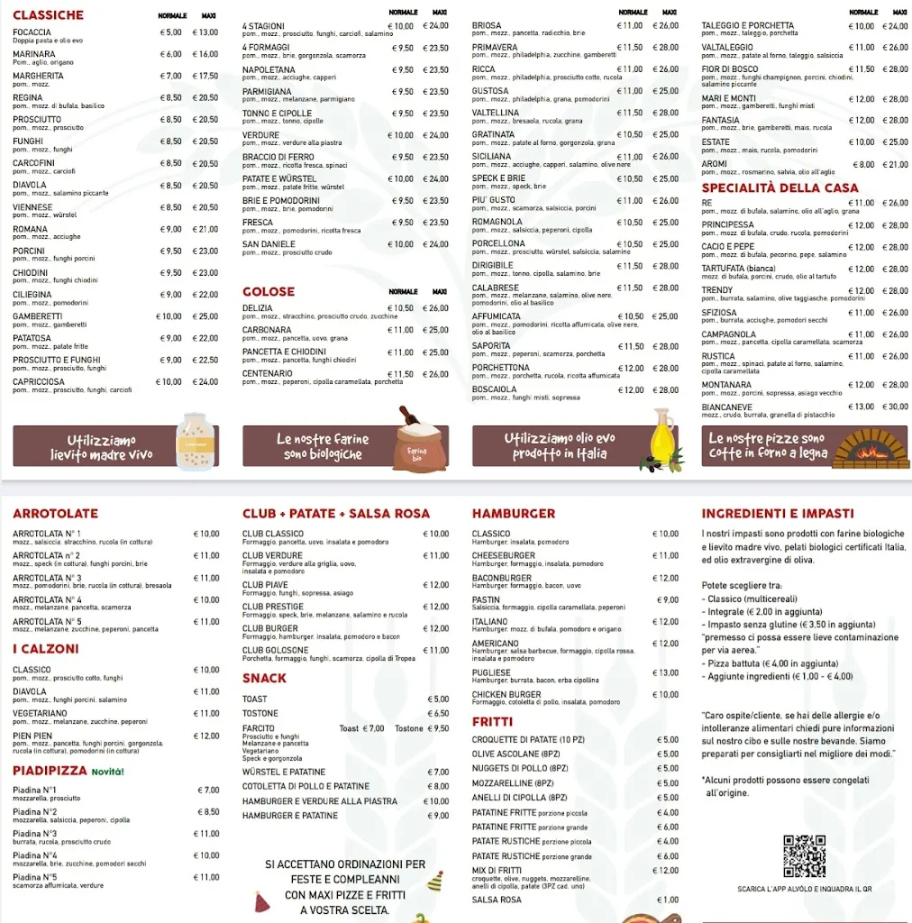 Menu_Pizzeria Mania di Ponte Crepaldo_Crepaldo_image_1
