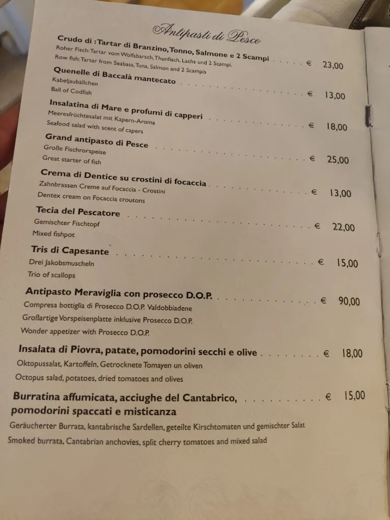 Menü_Terrace Grill Restaurant Pizzeria_Crepaldo_Bild_2