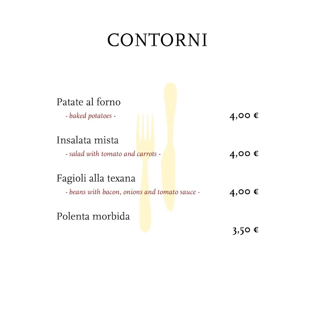 Menü_Ristorante Alla tana_Domegge di Cadore_Bild_4