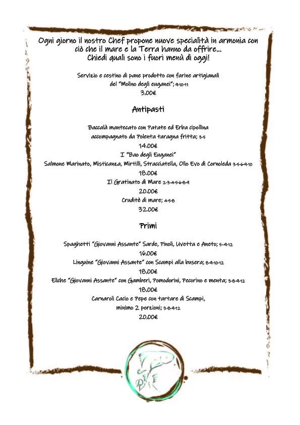 Menu_Al Porti.Co Restaurant & Wine_Este_image_1