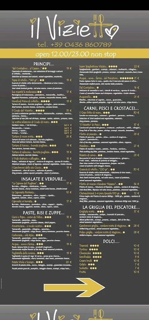 Menu_Il Vizietto Di Cortina_Cortina d'Ampezzo_image_1
