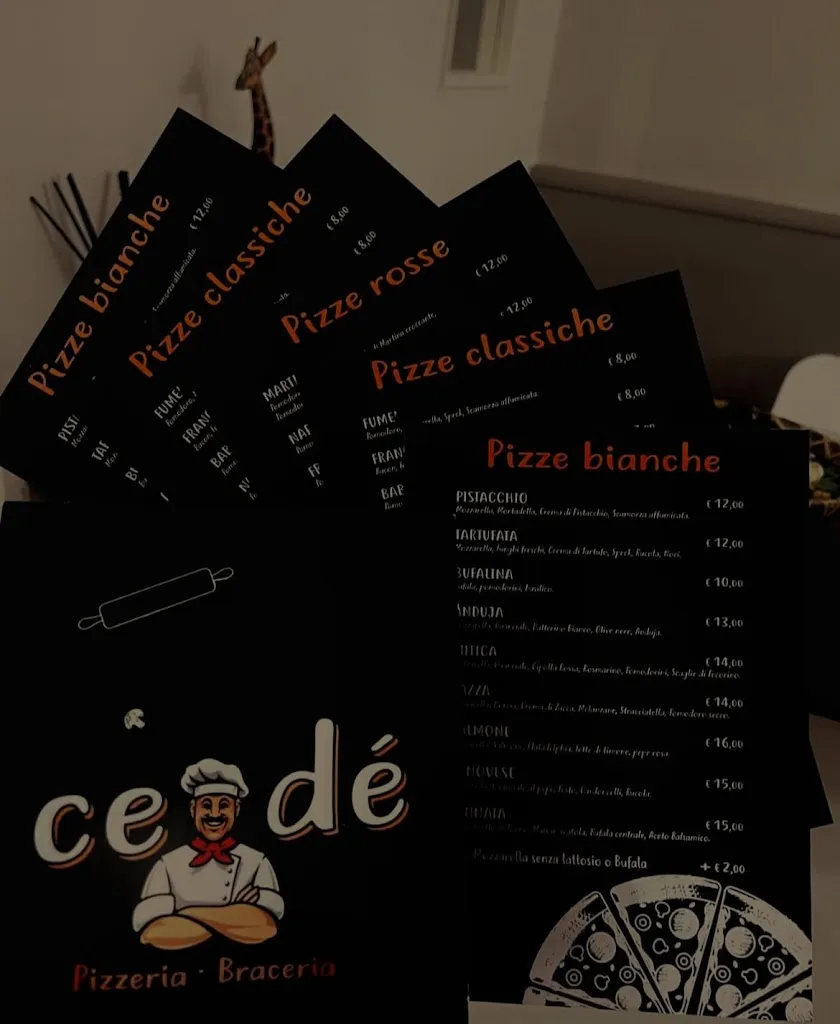 Menu_Pizzeria Braceria Cedé_Palo del Colle_image_2