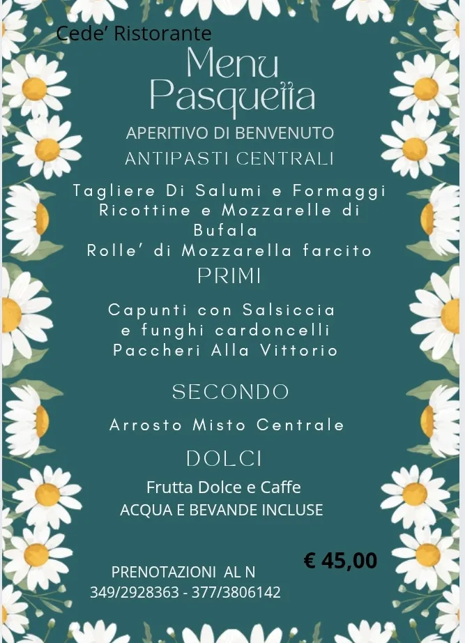 Menu_Pizzeria Braceria Cedé_Palo del Colle_image_3