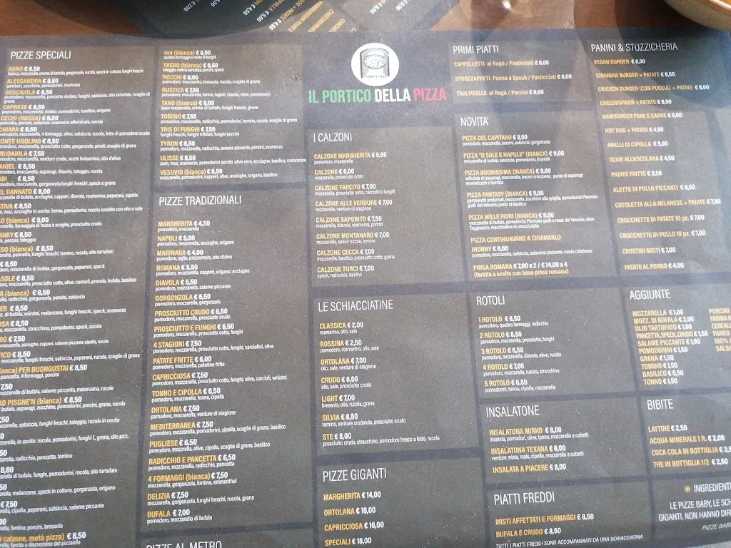 Menu_Il Portico Della Pizza a Pisignano_Pisignano_immagine_4