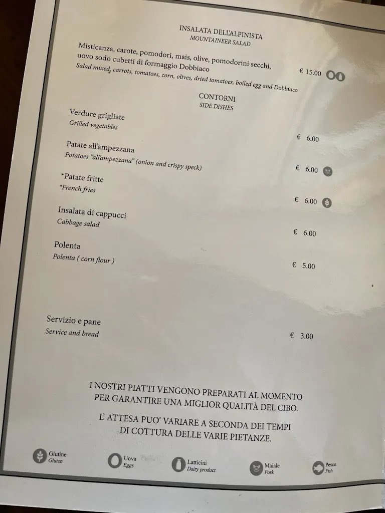 Menu_Rifugio Mietres_Cortina d'Ampezzo_image_1