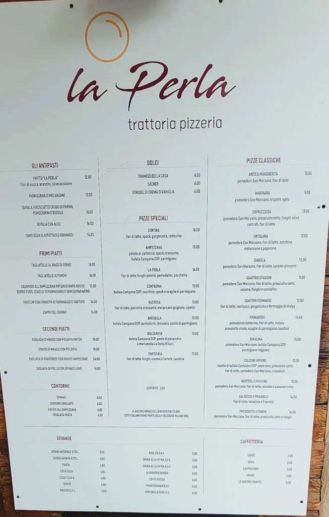 Menu_La Perla_Cortina d'Ampezzo_image_1