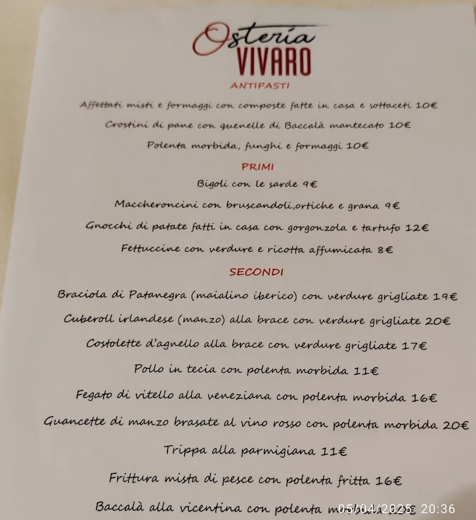 Roman Vacanza_Vivaro_Dueville_review