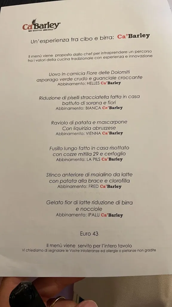Menu_Trattoria Dalla Libera_Falzè di Piave_immagine_4
