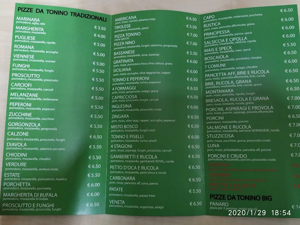 Menu_Pizzeria Da Velo_Fanzolo_image_3