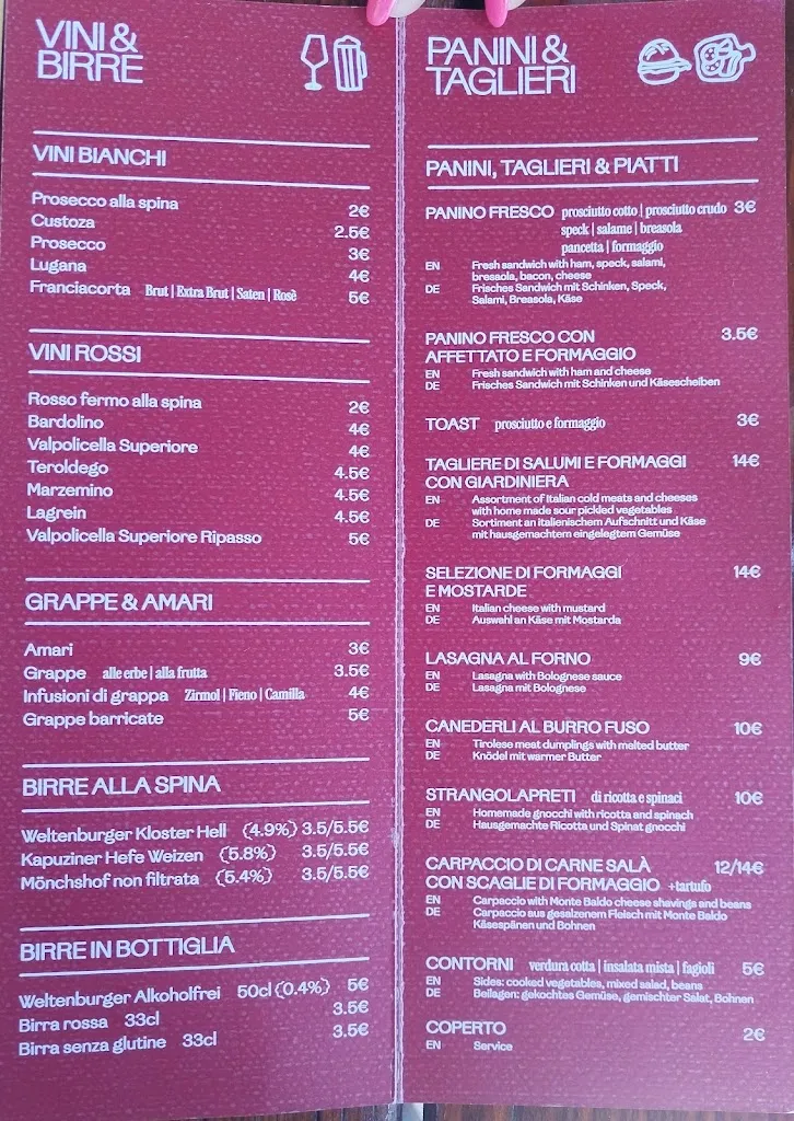 Menu_Chalet Novezza_Ferrara di Monte Baldo_immagine_4