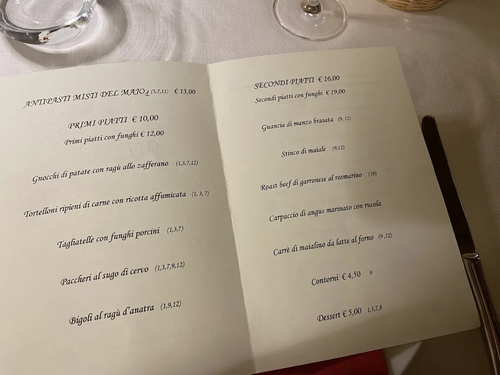 Menu_Osteria del Majo_Follina_image_1