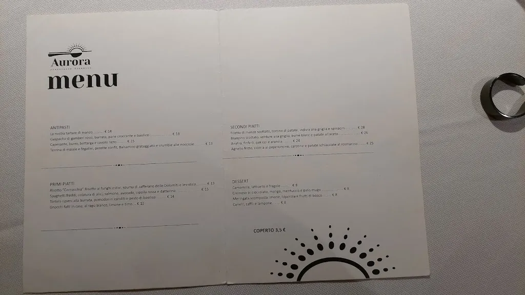 Menu_Aurora Ristorante Dinamico_Feltre_image_1