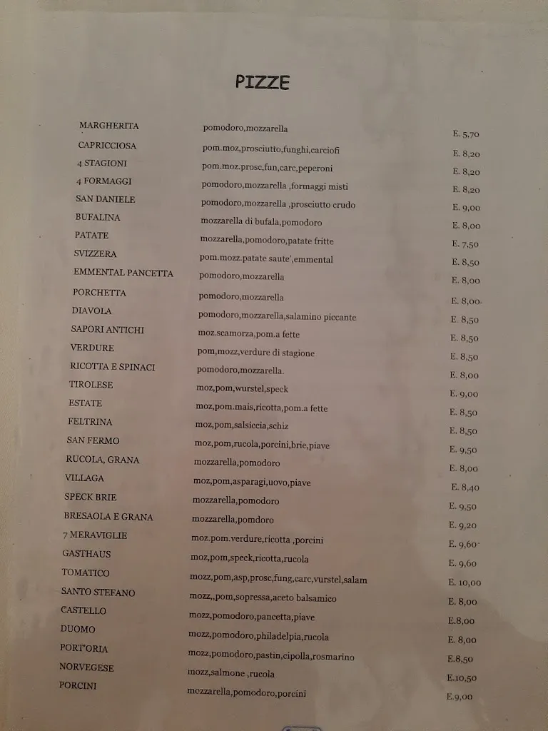 Menu_Ristorante Pizzeria San Fermo_Feltre_image_2