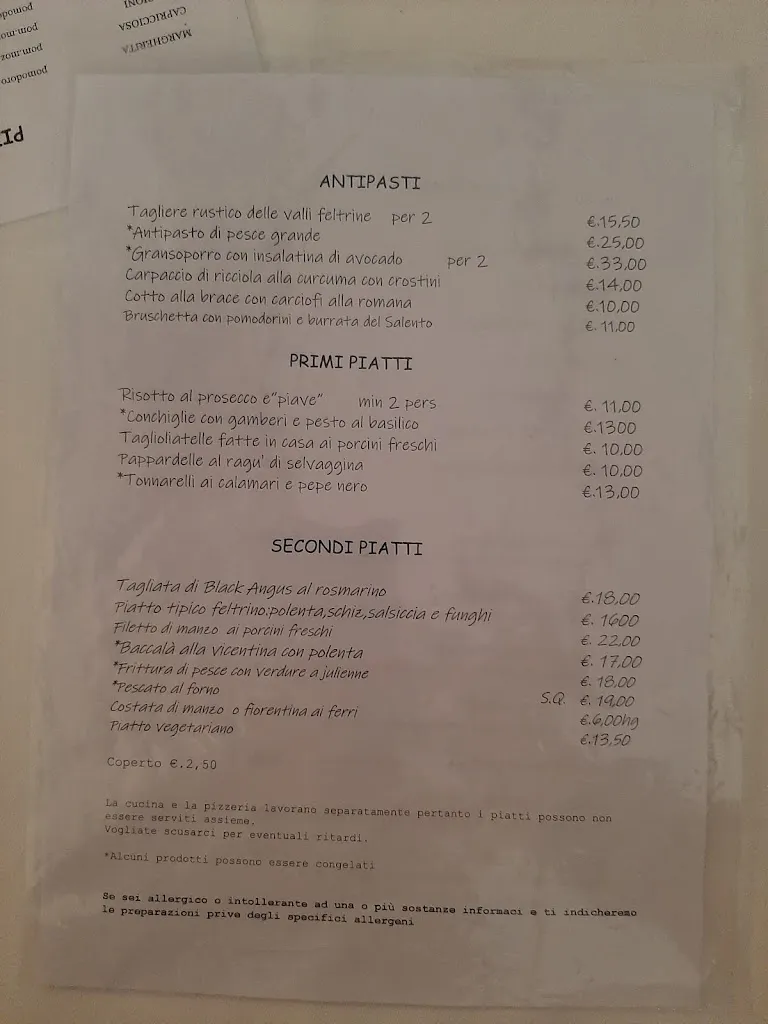 Menu_Ristorante Pizzeria San Fermo_Feltre_image_4