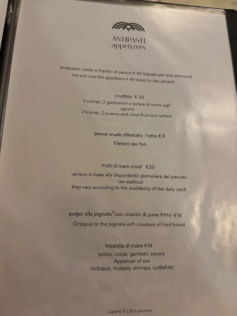 Menu_Da Antimo_Porto Cesareo_image_1