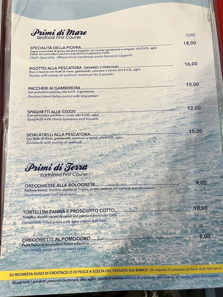 Menu_La Piovra da Anna Maria Ristorante_Porto Cesareo_image_4
