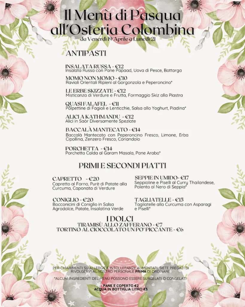 Menu_Osteria Colombina_Feltre_image_1