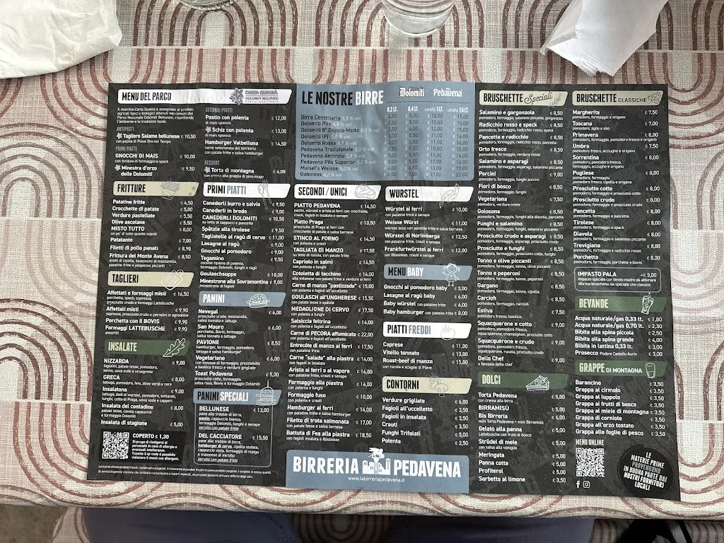 Menu_La Birreria Pedavena_Feltre_image_1