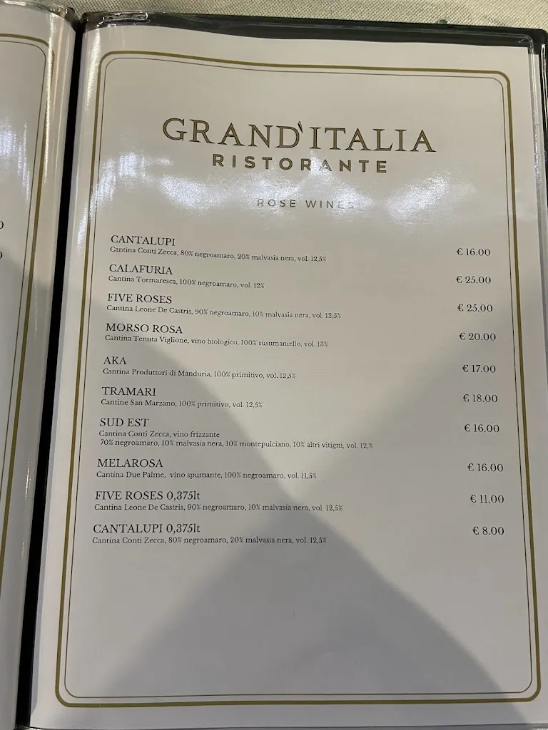 Menu_Ristorante Grand'Italia_Porto Cesareo_image_1