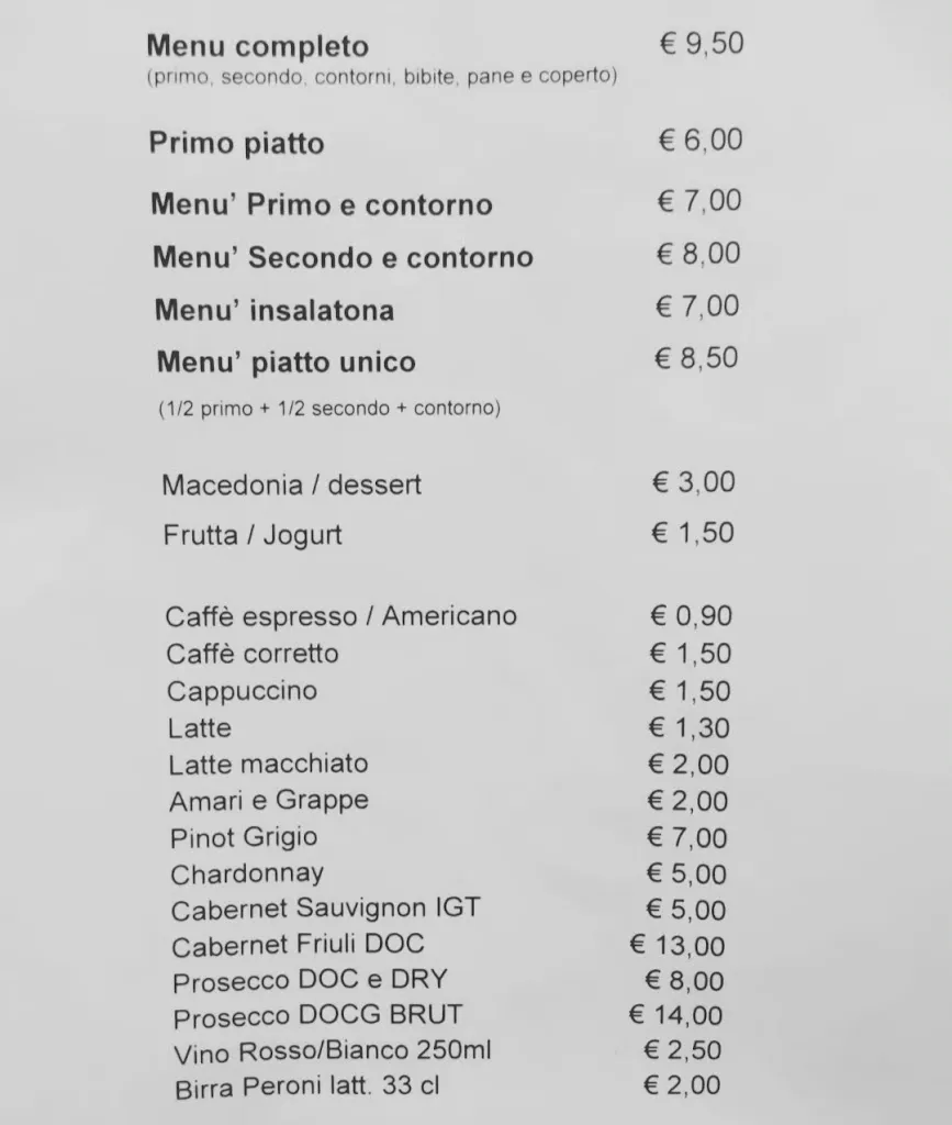 Menu_Ristorante Selfservice Pavone_Feltre_image_1