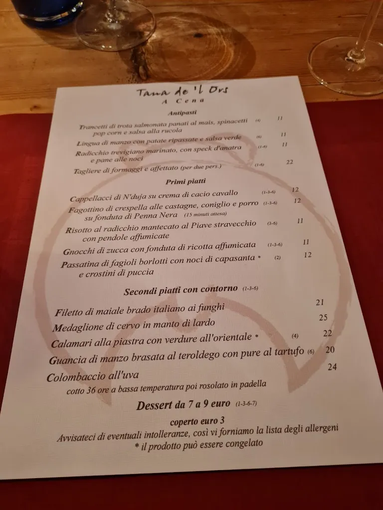 Menu_Locanda Tana de l'Ors_Forno di Zoldo_image_4