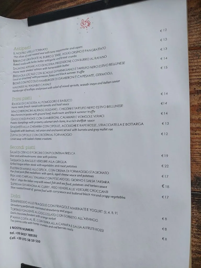 Menu_Ristorante Al Lumin_Forno di Zoldo_image_1