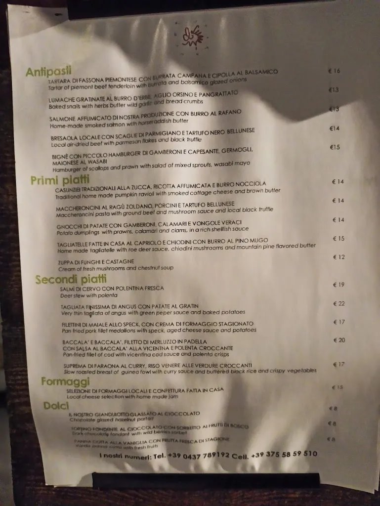 Menu_Ristorante Al Lumin_Forno di Zoldo_image_2