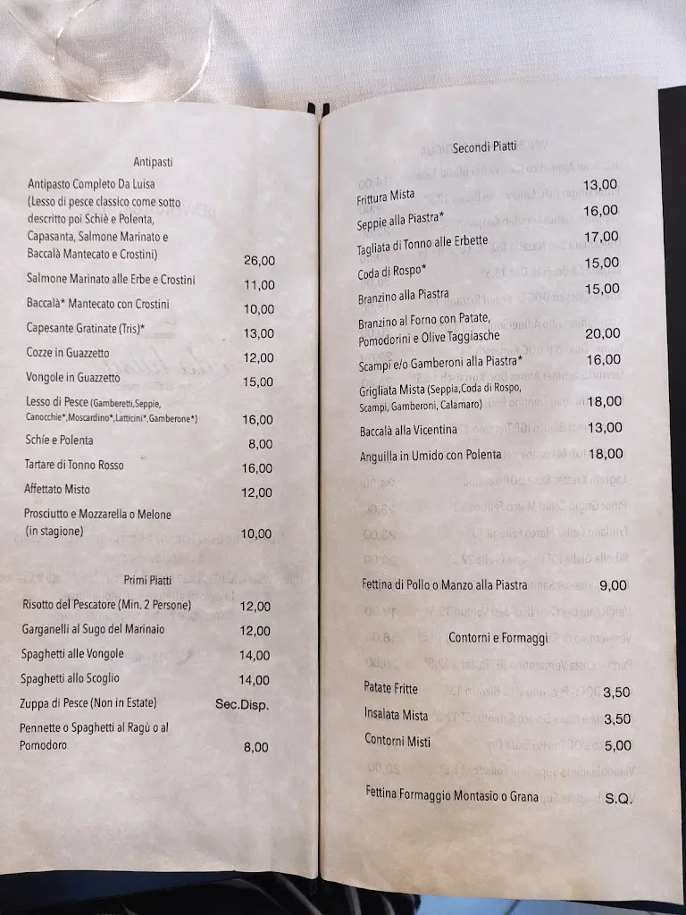 Menu_Trattoria Bar Da Luisa_Fossalunga_image_2