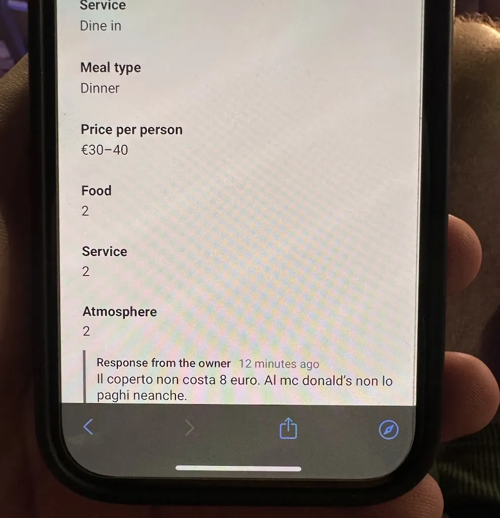 Victoria Carmona _La Tavernetta - Braceria_Porto Cesareo_review