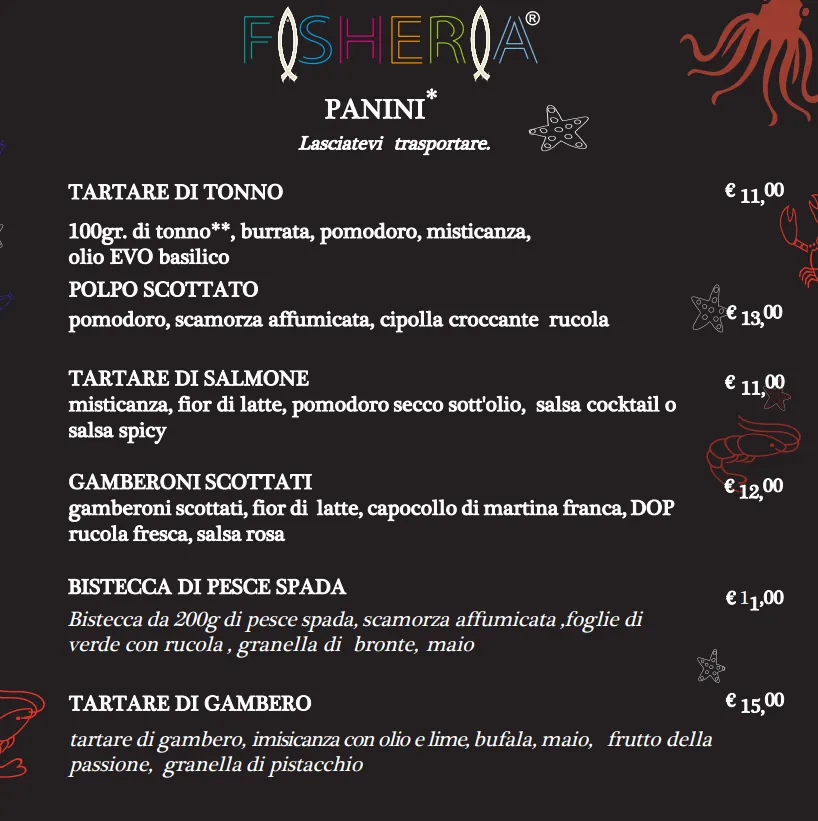 Menu_Fisheria_Porto Cesareo_image_1