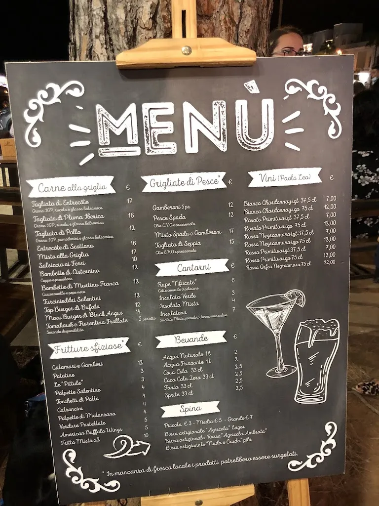 Menu_Baia Dei Pirati Porto Cesareo_Porto Cesareo_image_2