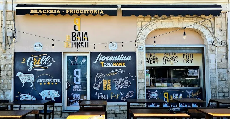 Baia Dei Pirati Porto Cesareo restaurant in Porto Cesareo