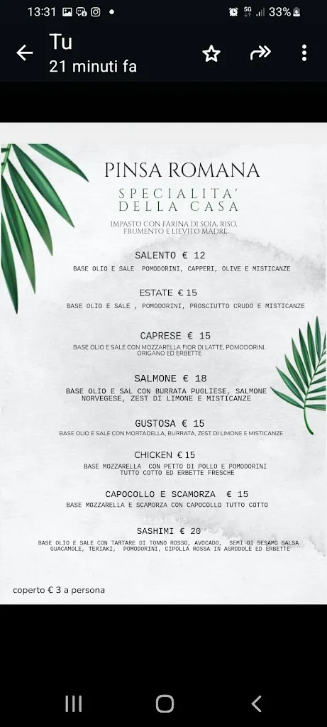 Menu_Maestrale Bistrot_Porto Cesareo_image_2