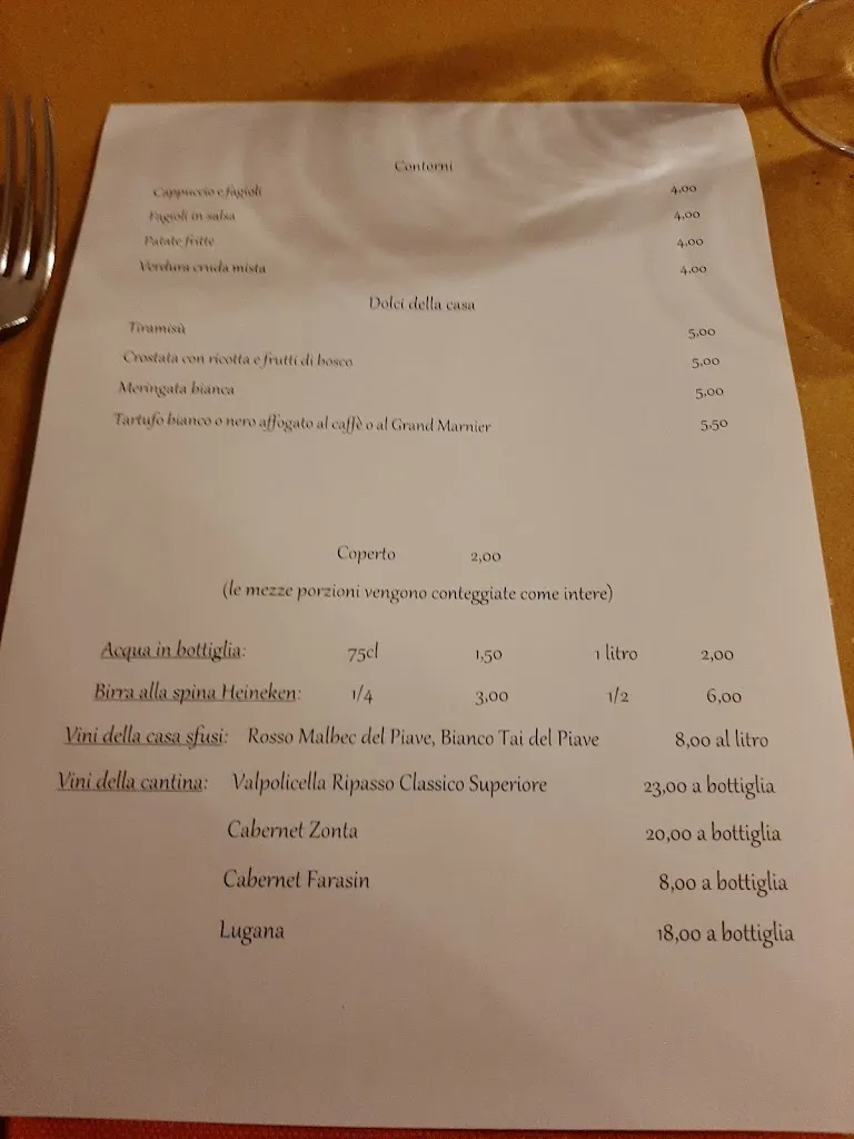 Menü_Trattoria Cimbarlin_Galliera Veneta_Bild_1