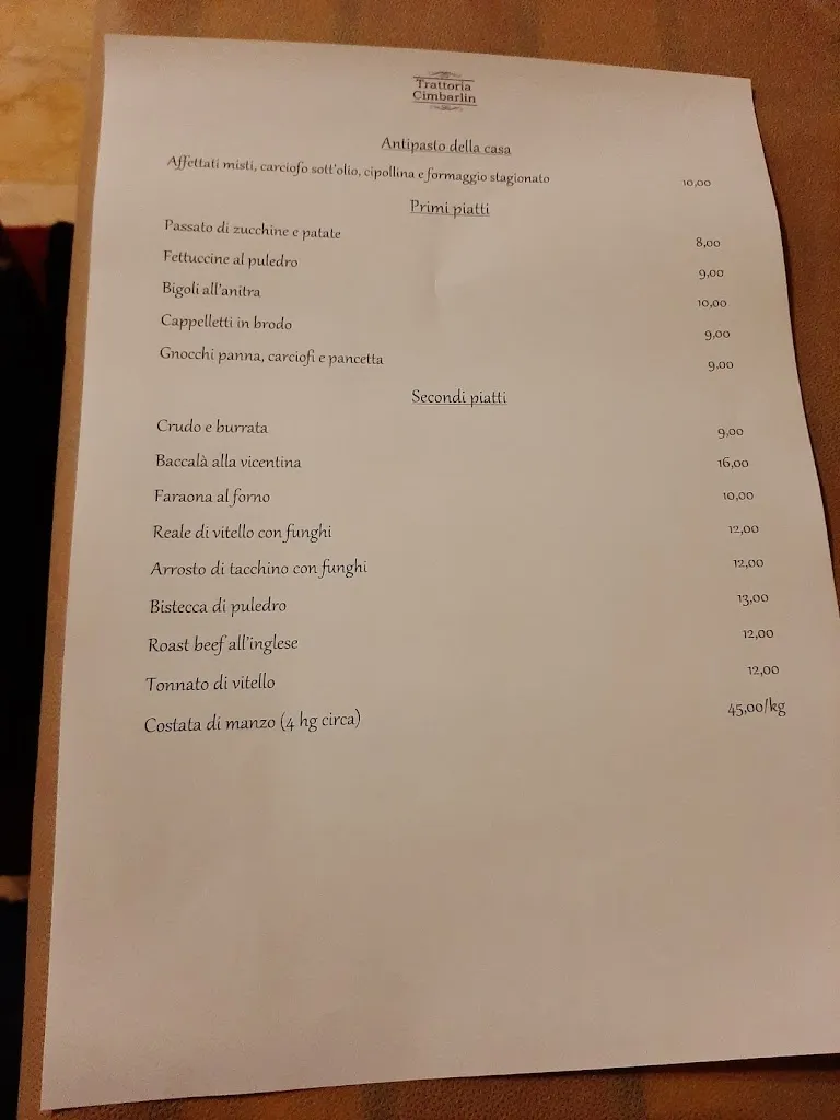 Menü_Trattoria Cimbarlin_Galliera Veneta_Bild_2