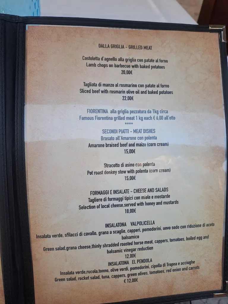 Menu_El Pendola, Azienda Agrituristica_Fumane_image_1