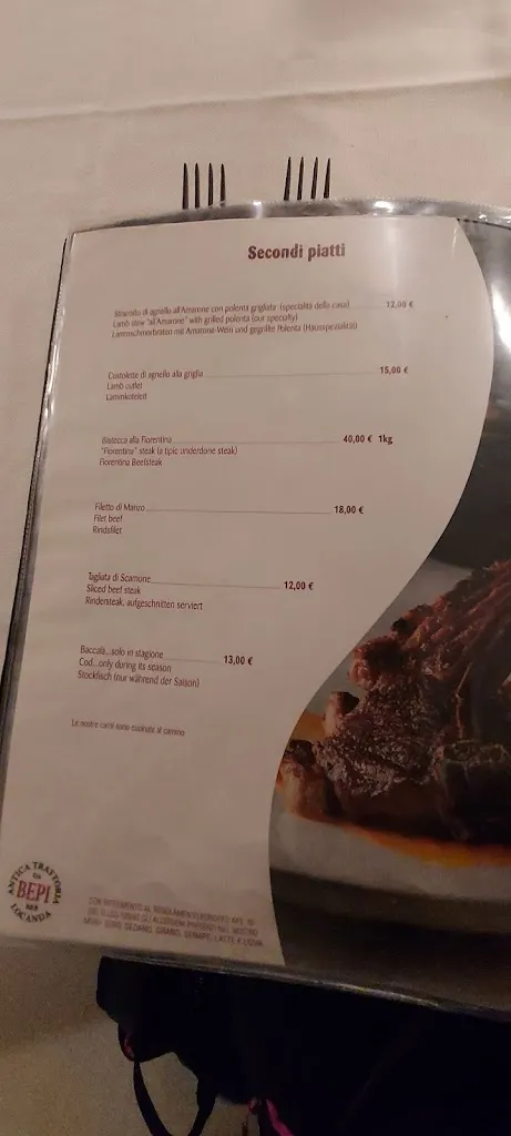 Menu_Antica Trattoria Da Bepi_Fumane_image_4