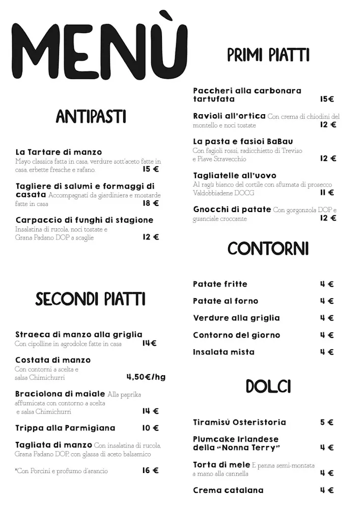 Menu_Osteristoria BaBau_Fossalta di Piave_image_2