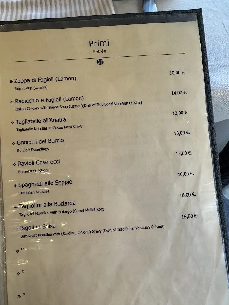 Menu_Ristorante al Burcio_Fossalta di Piave_image_1