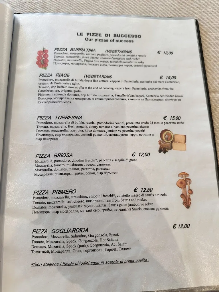 Menu_Pizzeria Ristorante Cin Cin_Fossalta di Piave_image_2