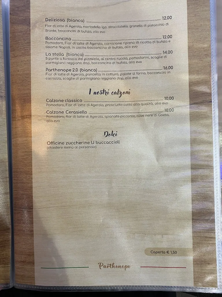 Menu_Pizzeria Parthenope 2.0_Porto Cesareo_image_3