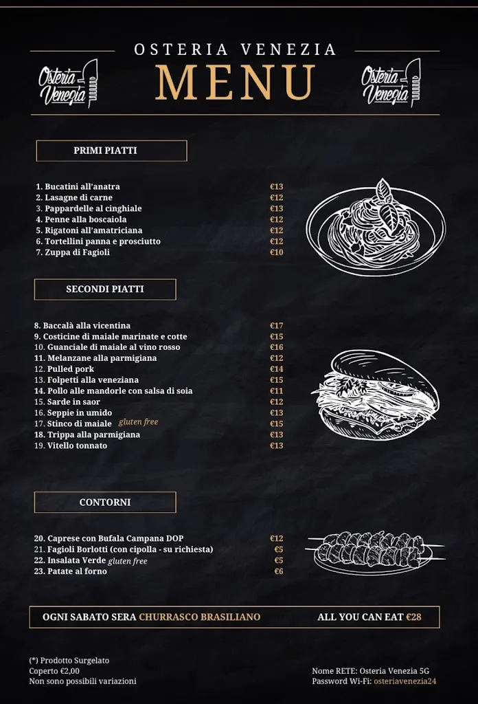 Menu_Osteria Venezia_Fossalta di Piave_image_1