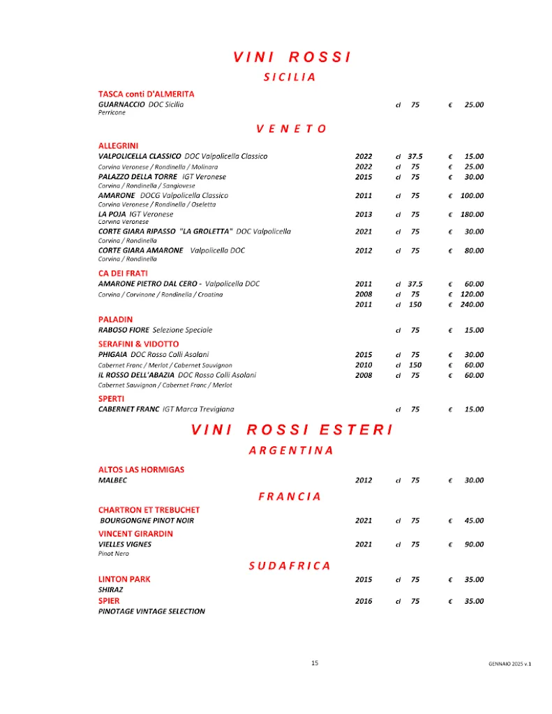 Menu_Trattoria Guaiane_Fossalta di Piave_image_1