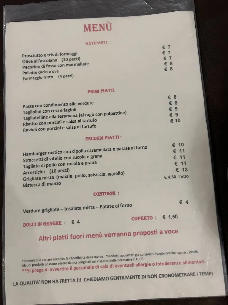 Menu_La Taverna del Priore_Alba Adriatica_image_1