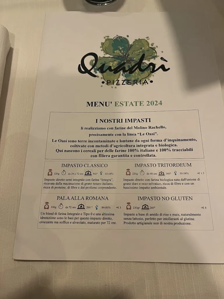 Menu_Quadrì Pizzeria_Fossalta di Piave_image_2