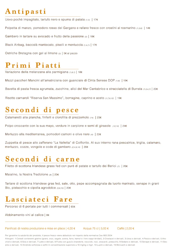 Menu_Al Castello Antica Osteria_Gambellara_image_1