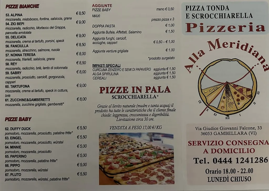 Menu_Pizzeria Alla Meridiana_Gambellara_image_2