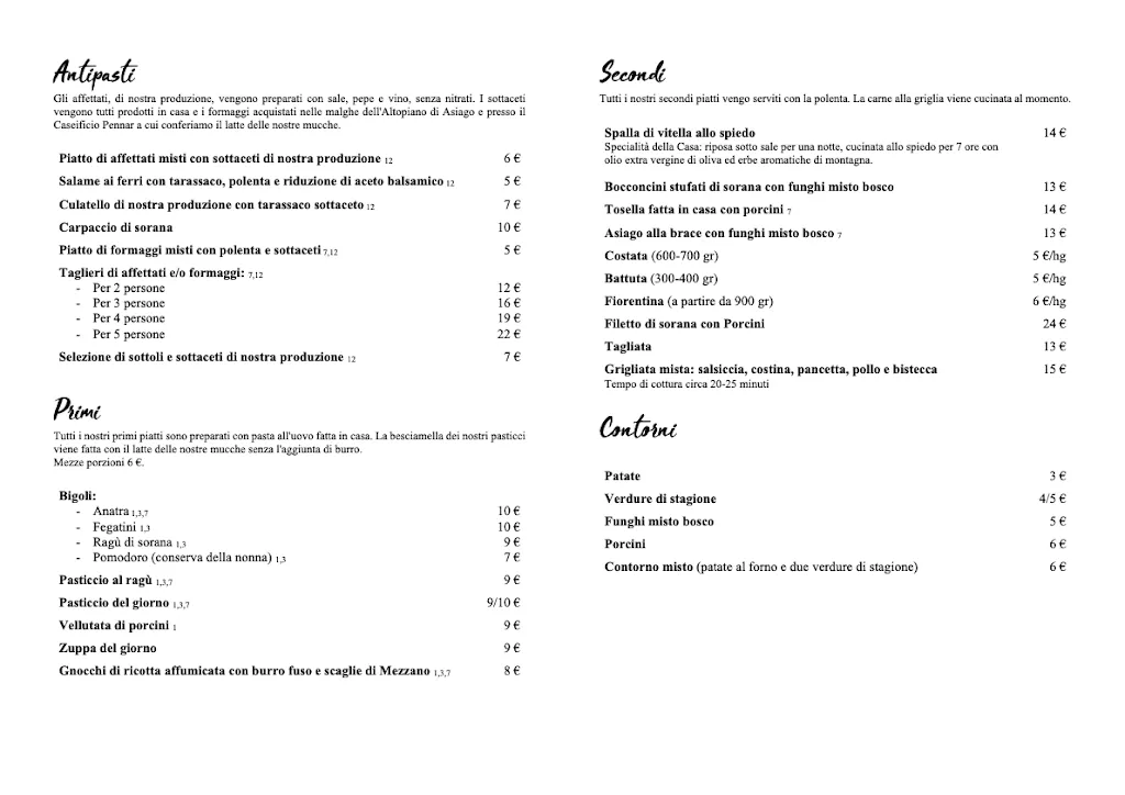 Menu_Agriturismo La Casara_Gallio_image_1